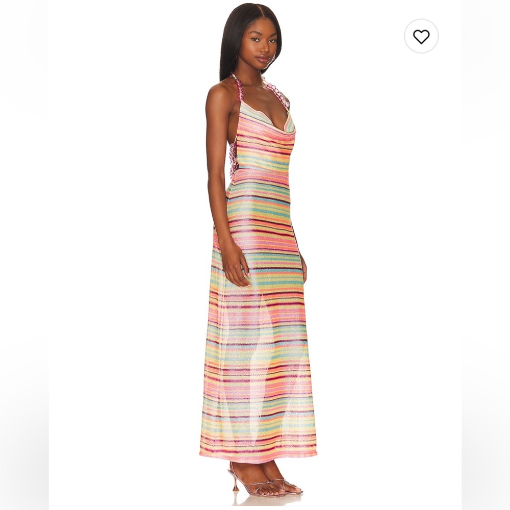 For Love & Lemons Eros Midi Dress XS New